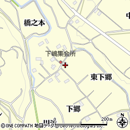 愛知県豊橋市石巻平野町東下郷周辺の地図