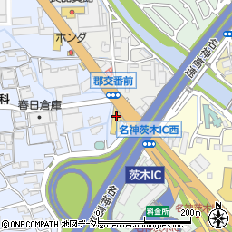 大阪トヨペット名神茨木店周辺の地図