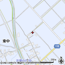 兵庫県加古川市志方町東中126周辺の地図