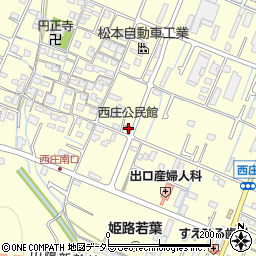 兵庫県姫路市西庄3周辺の地図