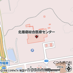 みなと銀行北播磨総合医療センター ＡＴＭ周辺の地図