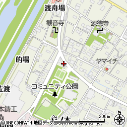 愛知県西尾市吉良町上横須賀杉ノ木57周辺の地図