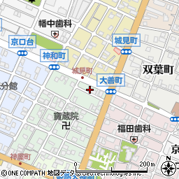 高井動物病院周辺の地図