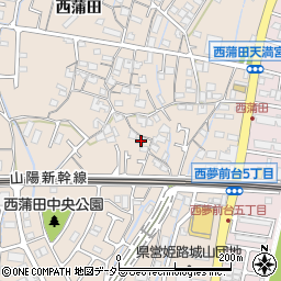 兵庫県姫路市広畑区西蒲田430周辺の地図