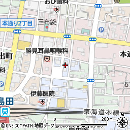 片川生花店周辺の地図