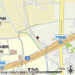 兵庫県たつの市揖保町門前96周辺の地図
