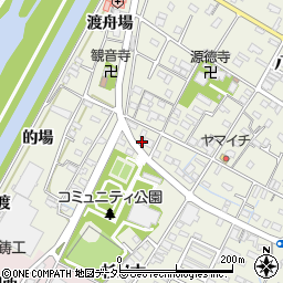 愛知県西尾市吉良町上横須賀杉ノ木59周辺の地図