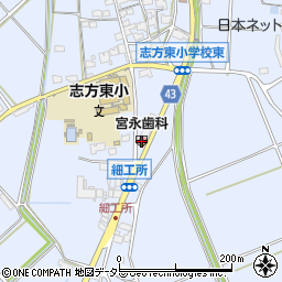 宮永歯科医院周辺の地図