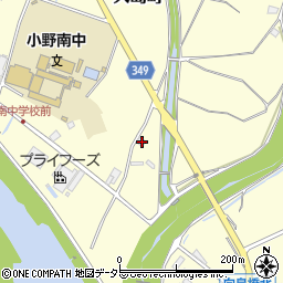 兵庫県小野市大島町1173周辺の地図