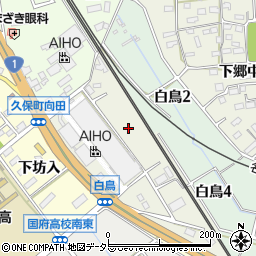 愛知県豊川市白鳥町防入周辺の地図