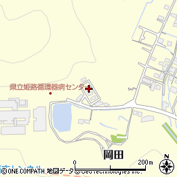 兵庫県姫路市西庄甲周辺の地図