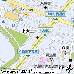 ジョイフル豊川八幡店周辺の地図