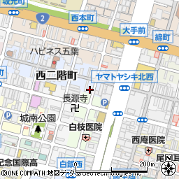 兵庫県姫路市西二階町11周辺の地図