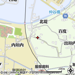 京都府城陽市中百度5周辺の地図