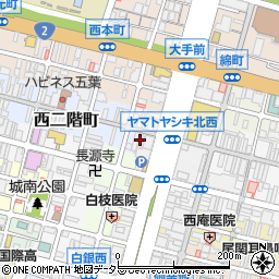 ヤマサ蒲鉾さっちゃんの家周辺の地図