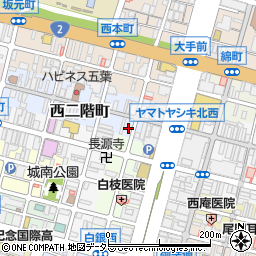 兵庫県姫路市西二階町13周辺の地図