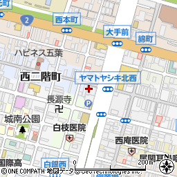 兵庫県姫路市西二階町5周辺の地図