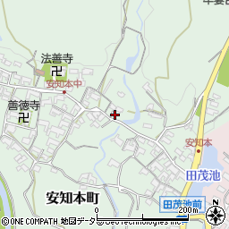 三重県亀山市安知本町614周辺の地図