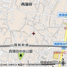 兵庫県姫路市広畑区西蒲田437周辺の地図