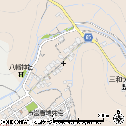 兵庫県姫路市飾東町唐端新184周辺の地図