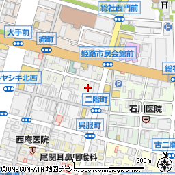 兵庫県姫路市綿町73周辺の地図