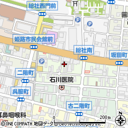 兵庫県姫路市元塩町118周辺の地図