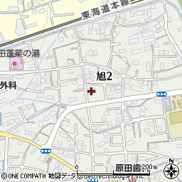 セブンイレブン島田旭２丁目店周辺の地図
