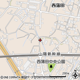 兵庫県姫路市広畑区西蒲田647周辺の地図