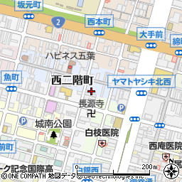 兵庫県姫路市西二階町29周辺の地図
