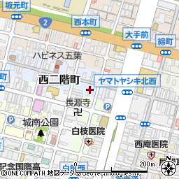 兵庫県姫路市西二階町17周辺の地図