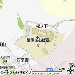 愛知県豊川市御津町豊沢（松ノ下）周辺の地図