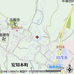 三重県亀山市安知本町615周辺の地図