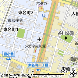 有限会社アピネス　豊川工場周辺の地図