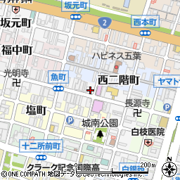 ローソン姫路魚町東店周辺の地図