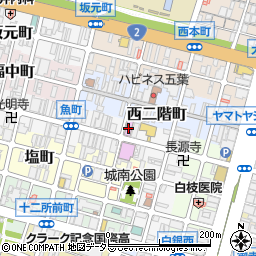 ボートレースチケットショップ　姫路周辺の地図