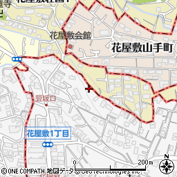 兵庫県川西市花屋敷1丁目16-17周辺の地図