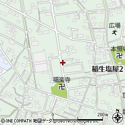 三重県鈴鹿市稲生塩屋2丁目周辺の地図