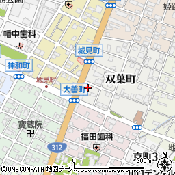 兵庫県姫路市双葉町25周辺の地図