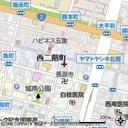 兵庫県姫路市西二階町28周辺の地図
