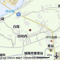 京都府城陽市中百度48周辺の地図