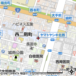 兵庫県姫路市西二階町15周辺の地図