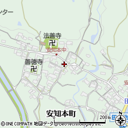 三重県亀山市安知本町550周辺の地図