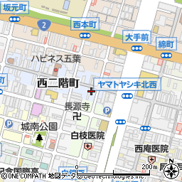 兵庫県姫路市西二階町16周辺の地図