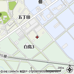愛知県豊川市白鳥町五丁田52-9周辺の地図