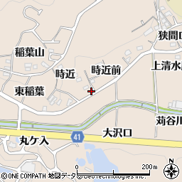 愛知県額田郡幸田町深溝時近前4周辺の地図
