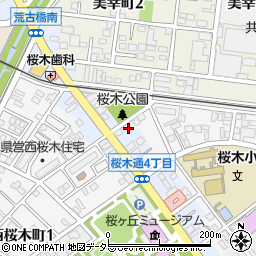 愛知県豊川市小桜町102-2周辺の地図