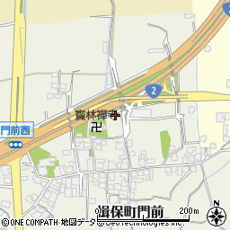 兵庫県たつの市揖保町門前20周辺の地図