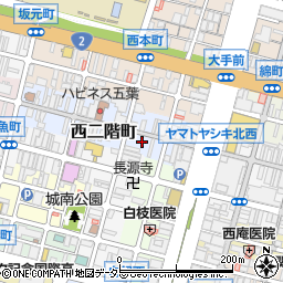 兵庫県姫路市西二階町21周辺の地図