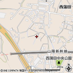 兵庫県姫路市広畑区西蒲田596周辺の地図
