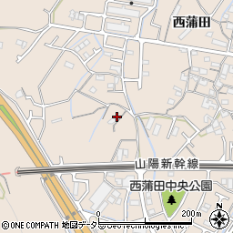 兵庫県姫路市広畑区西蒲田642周辺の地図